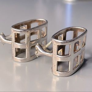 Angela Cummings Sterling Silver Clip-On Earrings